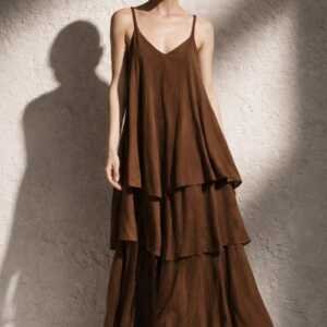 Bohemian Tiered Maxi Dress